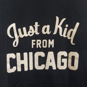 Just a Kid from Chicago Graphic Hoodie
